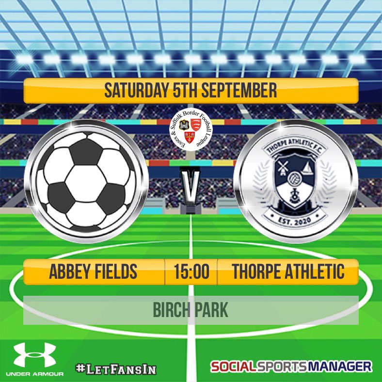 Thorpe Athletic FC on Twitter "Today’s the day that everybody has been