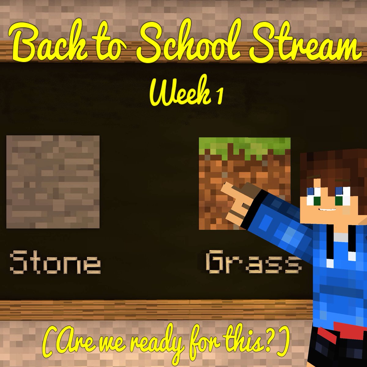 ClubMinecraftUK's tweet image. Back to School #Livestream. Going live at 11am - I hope you can join me on the #JavaServer and follow along on #YouTube. It's going to be fun - MattMW
youtube.com/channel/UCG0dq…?