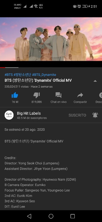 LuluVasquez's tweet photo. @BTS_twt we made it ARMY 💜💜🎉🎉 300M views on YouTube 💜💜🎉🎉🎉 https://t.co/fLXxOy8ag9