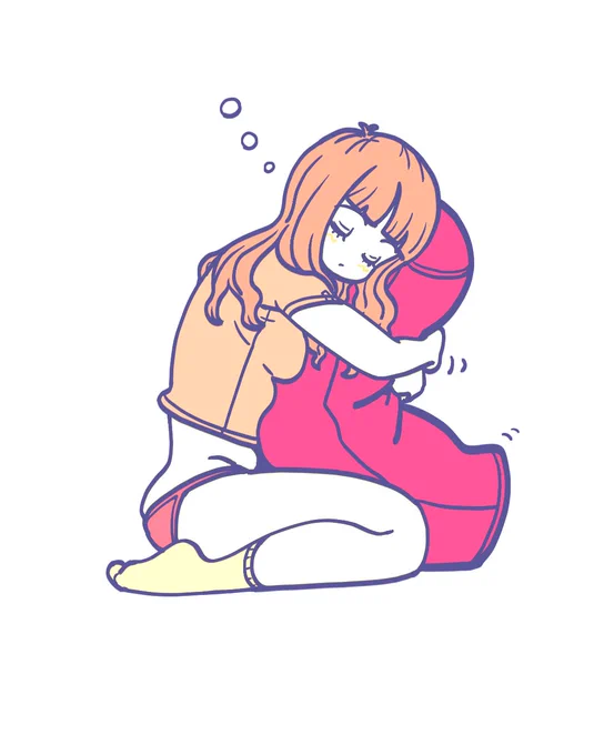 女の人です(過去の絵です)。? 