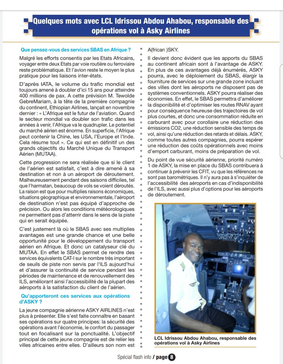 CredoGnon's tweet photo. L' @ASECNA peut se réjouir, et avc elle l'ensemble des acteurs africains de l'aérien, de l'état d'avancement plutôt satisfaisant du projet de mise en oeuvre du SBAS POUR L'AFRIK ET L'OCEAN INDIEN. 1/2 https://t.co/hxAEf0tYPu