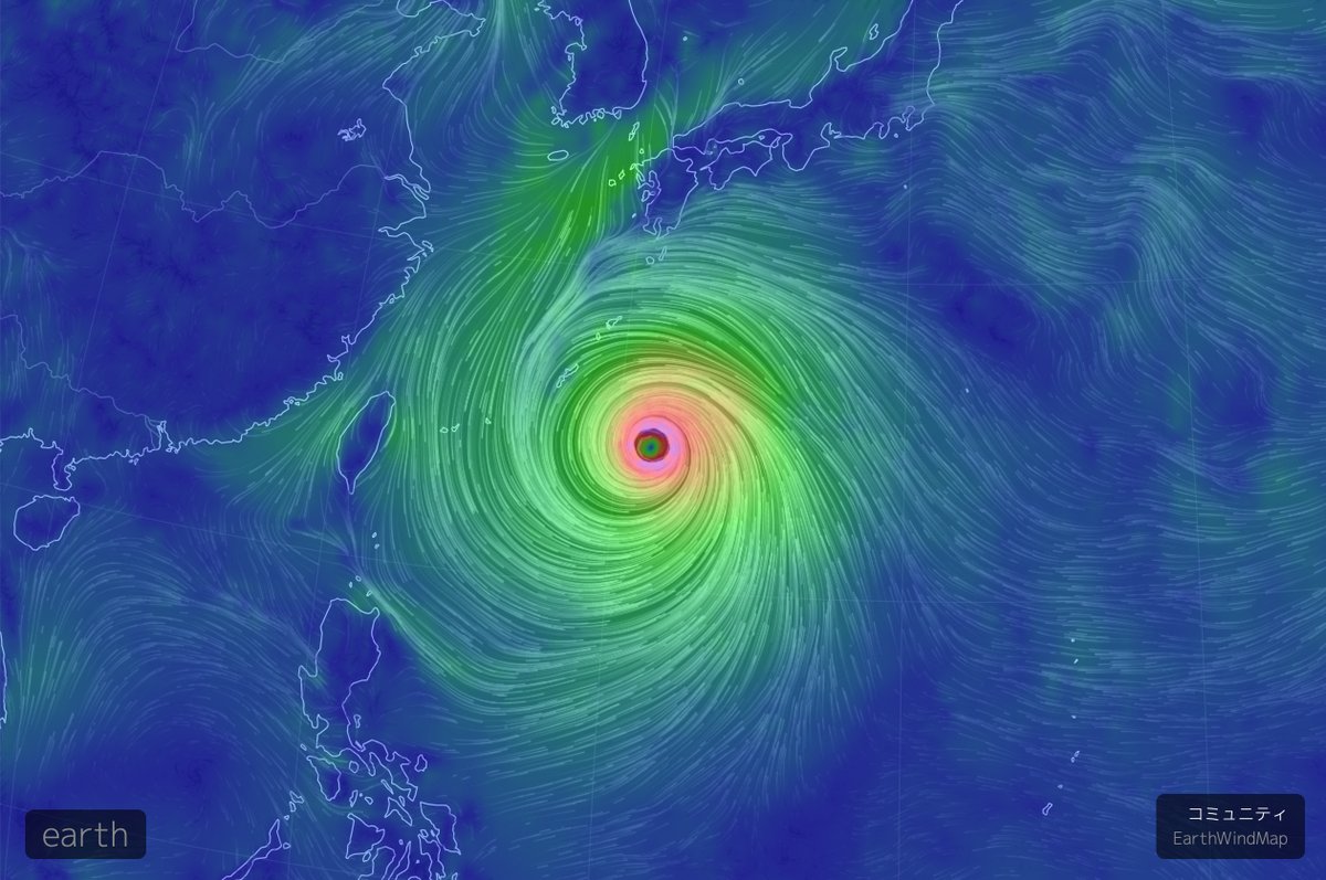 Yam_eye's tweet photo. 目が真っ赤だ。
#EarthWindMap https://t.co/fyP1Uk8Foe