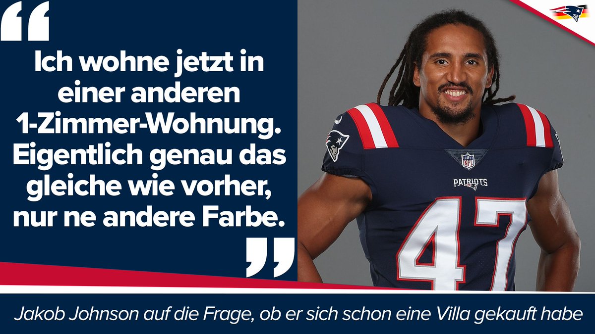Patriots Deutschland On Twitter So Bodenstandig Man Muss Ihn Einfach Lieben Schwabe Gopats Johnsonjakob