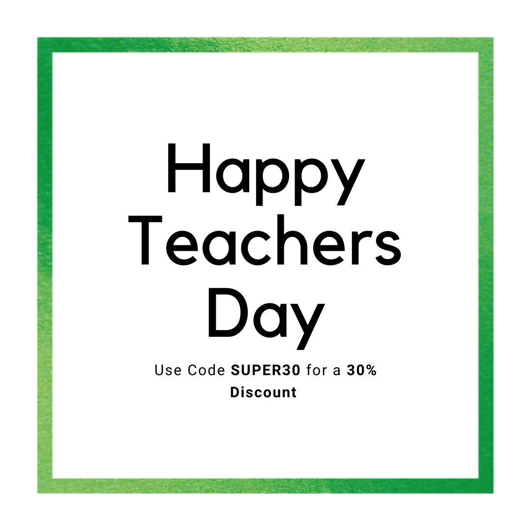 cuisinecanvas's tweet photo. Appreciate your Teachers today by gifting them something that will help them stay healthy and fit during these trying times. 
Avail a 30% discount by using code SUPER30. 
https://t.co/ob9tCBmO0s

#HappyTeachersDay2020 #giftideas #discountoffer #homeware https://t.co/DGRA0lGeuE