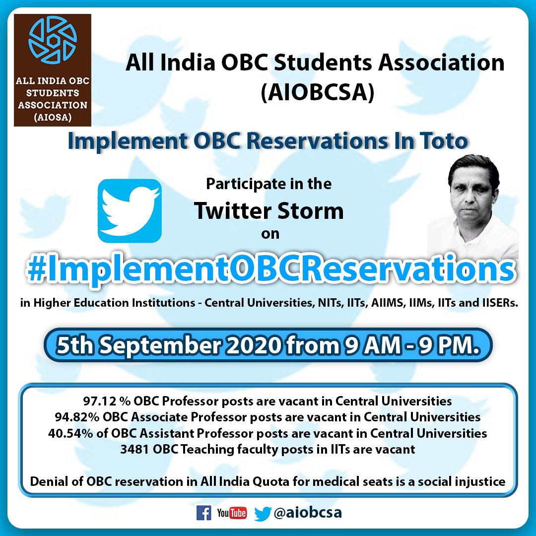 RGanthala's tweet photo. OBCs reservation in UG &amp; PG medical admission in AIQ is Zero! #ImplementOBCReservations
There are only 27 OBC faculty members out of 784 faculty members in Indian Institute of Management(18). Where are rest 200 OBC Faculty positions? 

#ImplementOBCReservations in toto in IIMs https://t.co/jfbe0ZWwHf