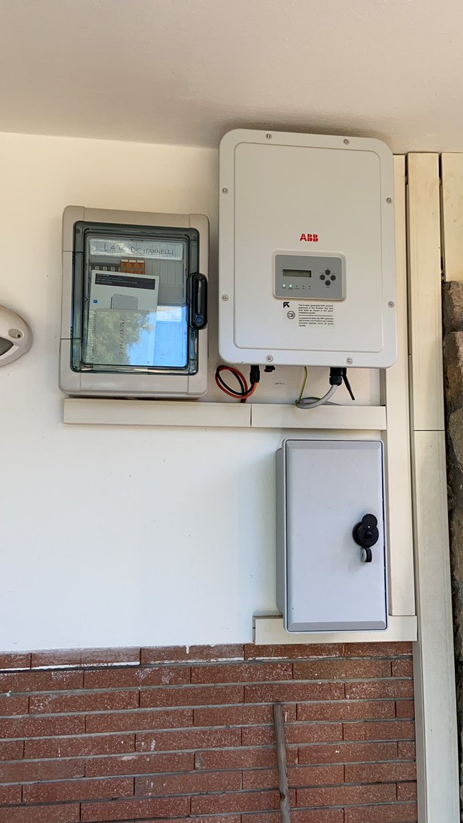 DC -> AC #threeenergy #fotovoltaico