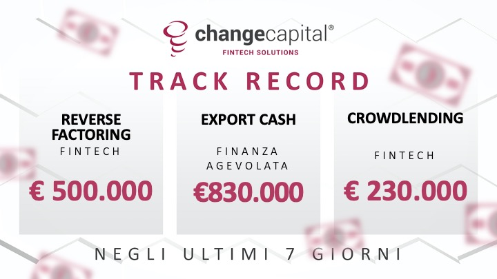 ChangeCapital1's tweet photo. Anche questa settimana diamo i numeri... delle nostre principali operazioni concluse a sostegno delle #PMI italiane.

#fintech #finanzaagevolata #reversefactoring #crowdfunding #crowdlending https://t.co/kFIbagx7QB