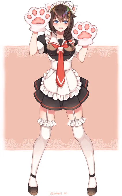 猫ちゃんメイドな時雨 
