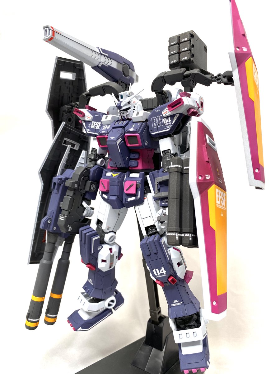 キョウヤン Twitterren Mg フルアーマーガンダム サンダーボルト版 ｖｅｒ ｋａ 完成 今回は大失敗作品なので反省を次回以降に生かしたい W