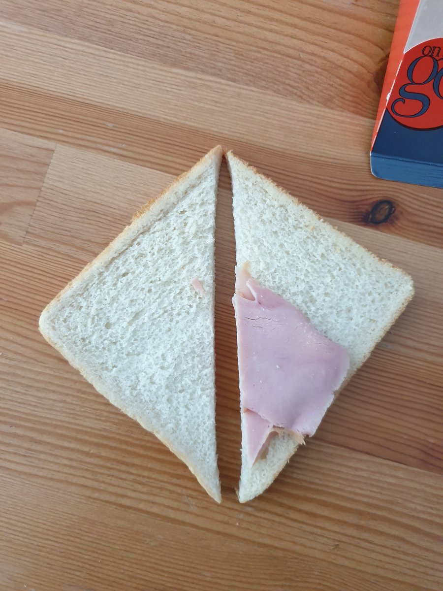 HNCLaw's tweet photo. @sainsburys It appears your 'no mayo' range of Ham on white bread are also 'no ham' or 'margerine'. I'm a tad disappointed with this purchase. https://t.co/Q6Xsz3RFRa