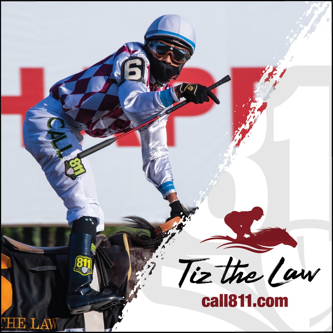 Good luck to #TiztheLaw (<a href="/sackatogastable/">Sackatoga Stable LLC</a>) and <a href="/jockeyfranco/">Manuel Franco 🏇🏽</a> as they attempt the second jewel of the Triple Crown today on <a href="/NBCSports/">NBC Sports</a> at 6:50 p.m. EDT ! We're hoping to see #Call811 in the Winner's Circle once again at the <a href="/KentuckyDerby/">Kentucky Derby</a>! #KyDerby 🏇🏆