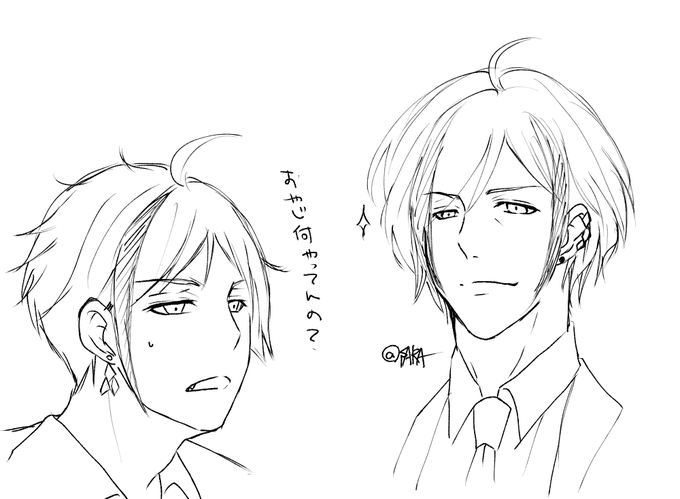 #みんなの描くリーチ家がみたい
たれ目はパパ譲りであってほしい。 