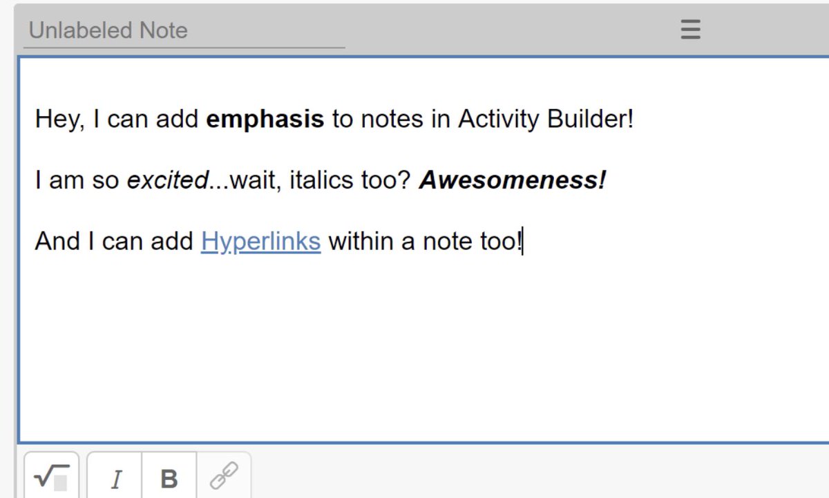 Big new <a href="/Desmos/">Desmos</a> features - Google Classroom integration and styling options in Activity notes!

learn.desmos.com/class-manageme…