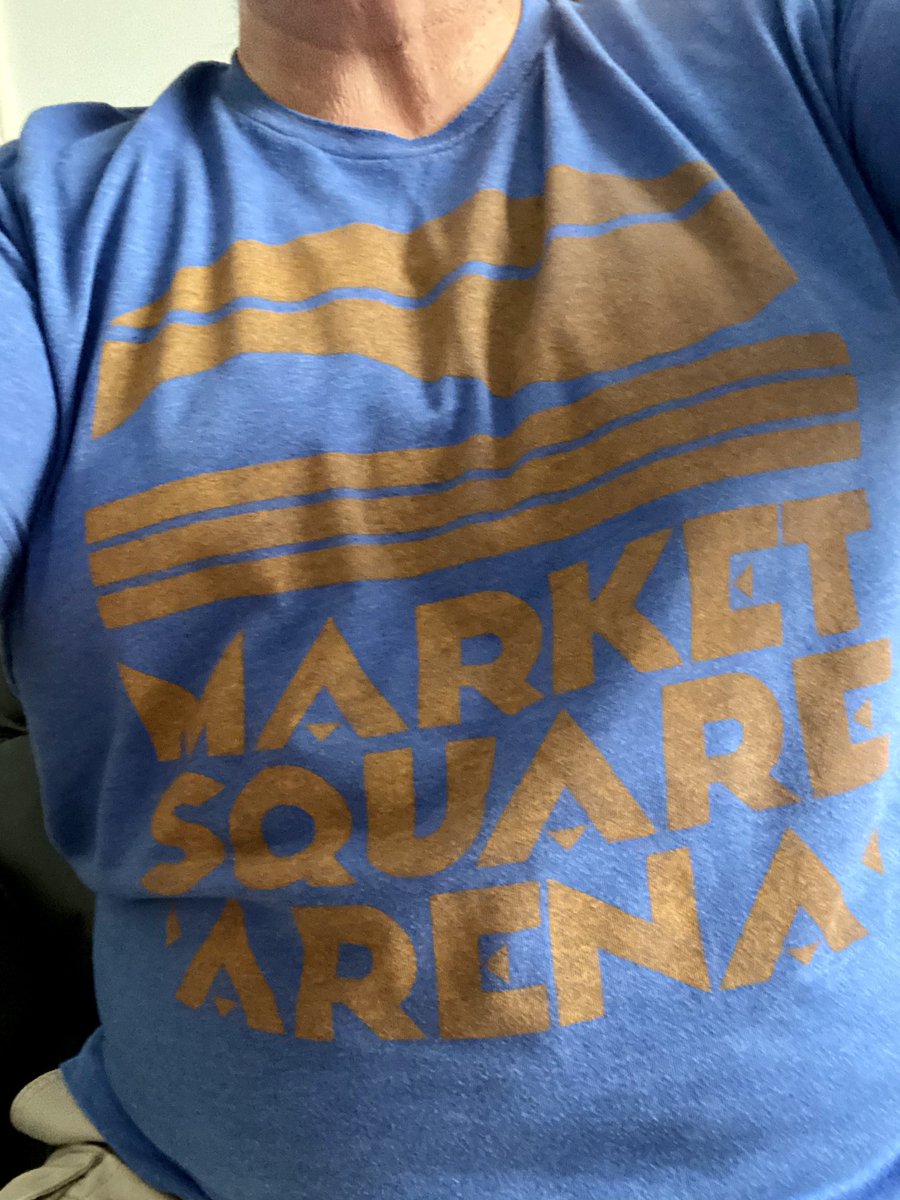 btdew's tweet photo. Today’s shirt choice
Courtesy of @TheShopIndy
#marketsquarearena https://t.co/JTxUfwZsXE
