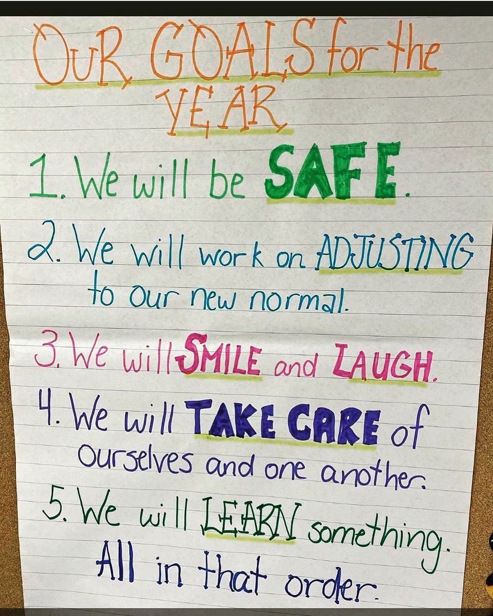 teachergoals's tweet photo. Priorities must be different this for this year. 🧡 https://t.co/n4f3sIZV3Q