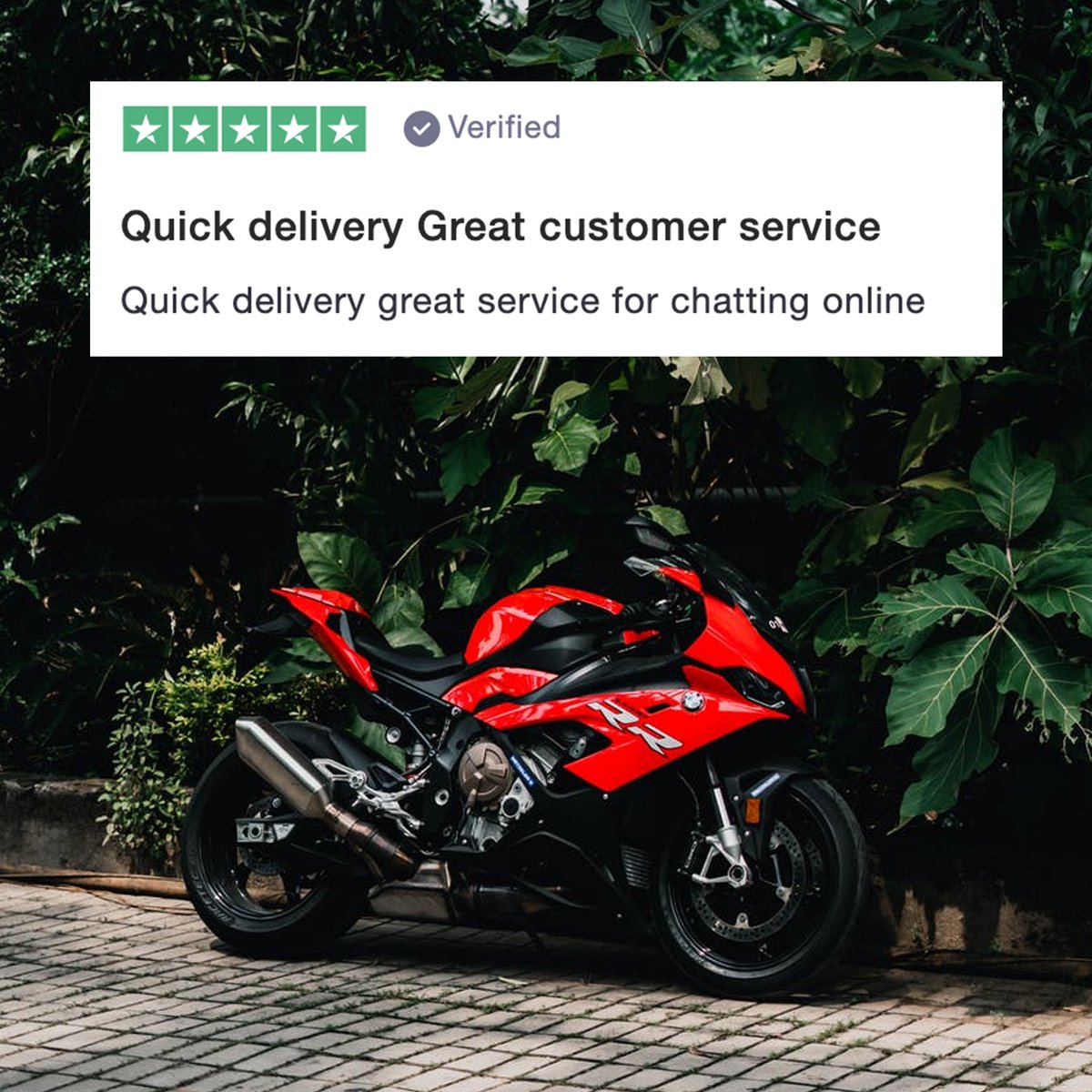 UrbanMotoDist's tweet photo. We are always delighted to receive positive reviews, such as this #Trustpilot review from a happy Chains &amp; Sprockets customer! ⛓⚙️Check out our website to experience our great customer service for yourself 👉 https://t.co/PN7PszKrcL #happycustomer #positivereview #bikelife https://t.co/fSEXklCR7n