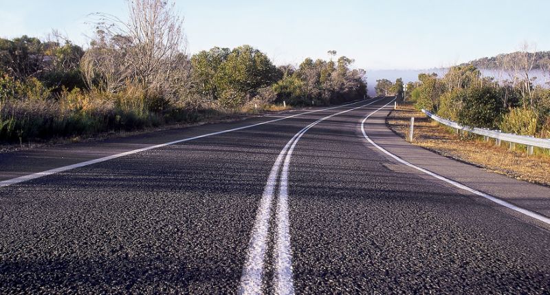 The double line theoryDouble solid lines are usually found in roads where it's too risky or dangerous to overtake. For instance; at a sharp bend. The idea is to not overtake or cross the double line at these points.