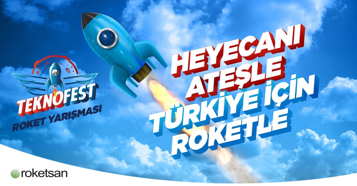 roketsan's tweet photo. Dünyada başarılı bir şekilde #RoketYarışması düzenleyen iki ülkeden birinin #Türkiye olduğunu biliyor muydunuz? 🚀🇹🇷👏 #TEKNOFEST #MilliTeknolojiHamlesi @teknofestist @T3Vakfi @sagetubitak https://t.co/n7HjZE36GS