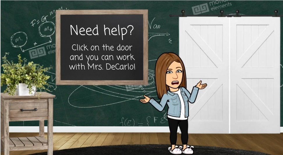 MrsDeCarlo's tweet photo. I CAN'T STOP GEEKING OUT! The door takes them to a small group Zoom room with me!

Yes. I am wearing leggings and bunny slippers. #workingfromhome #zoomclothes

#BackToSchool2020 #VirtualLearning @RCSDsch45 @DrRobSnyder @RCSDNYS @LCMLessons https://t.co/cnQfv5mnas