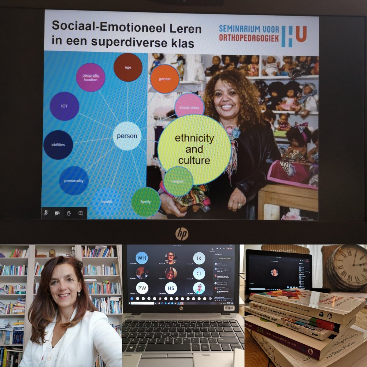 Vandaag twee keer een workshop verzorgd tijdens de online inspiratiedag voor nieuwe studenten Master EN. Trots op de bijdragen van mijn collega's, blij met de enthousiaste reacties van de nieuwe studenten. De kop is er af!