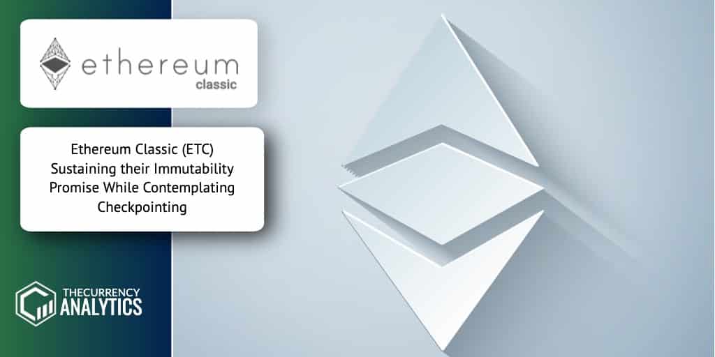 TheCurrencyA's tweet photo. Ethereum Classic (ETC) Sustaining their Immutability Promise While Contemplating - Link to Post: https://t.co/KyGssmjA9d - Tags: #EthereumClassic #ETC #CheckPointing #ECIP #Immutability #IOHK #ETCNetwork .@eth_classic .@sydneyifergan .@etc_core https://t.co/nQTmQQpkNL