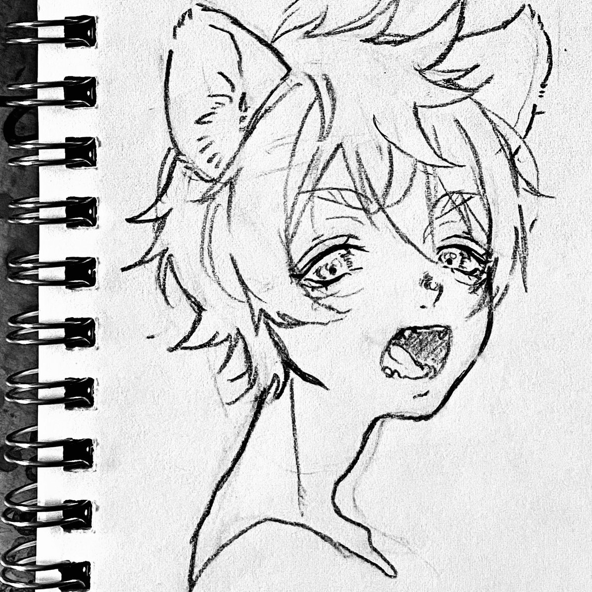 このアズールとラギー好み
いい感じに描けてるわ〜色塗りたいね 
