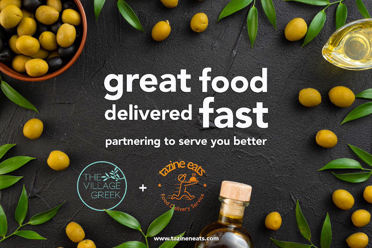 tazineeats's tweet photo. You can now order from the Village Greek as soon as we launch 🚀 🤝 Great food delivered Food as we continue Partnering to Serve you better 🇿🇼 https://t.co/93q7vJgcEd