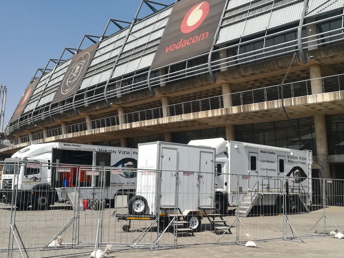 VV_Productions's tweet photo. The Vision View Outside Broadcast (OB) trucks carrying the 4K Advanced Technology, bringing you the football games, LIVE from Orlando Stadium.
#visionviewproductions https://t.co/CsNuIcKK88