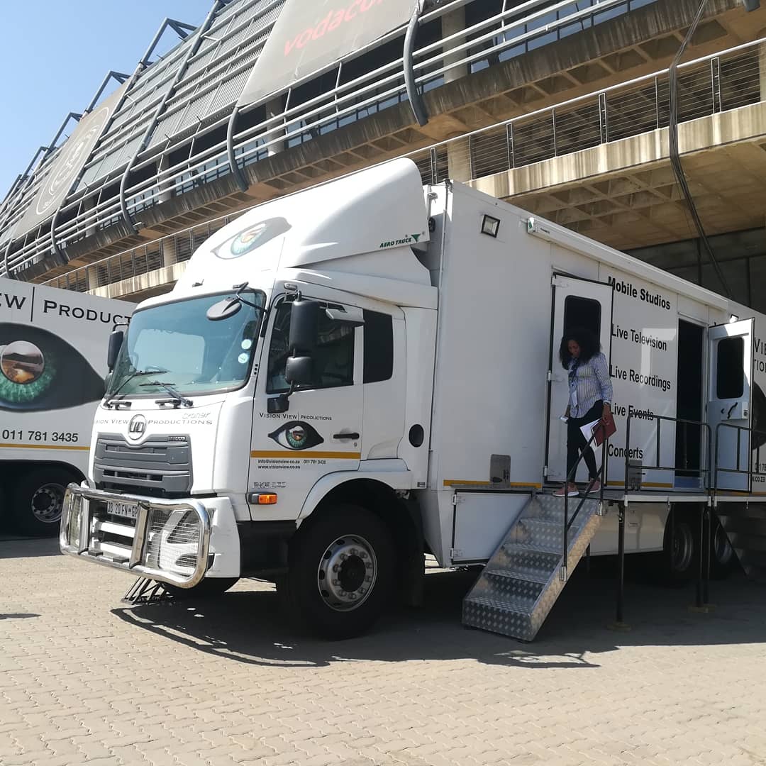 VV_Productions's tweet photo. The Vision View Outside Broadcast (OB) trucks carrying the 4K Advanced Technology, bringing you the football games, LIVE from Orlando Stadium.
#visionviewproductions https://t.co/CsNuIcKK88