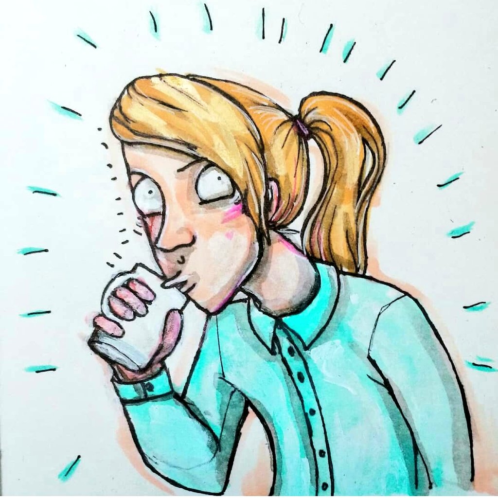 maus_oz's tweet photo. When you have a #zoom meeting and you sip and suddenly the camera switches to you 

 #wfh #zoomclasscodes #comic https://t.co/QjnxSszZv2