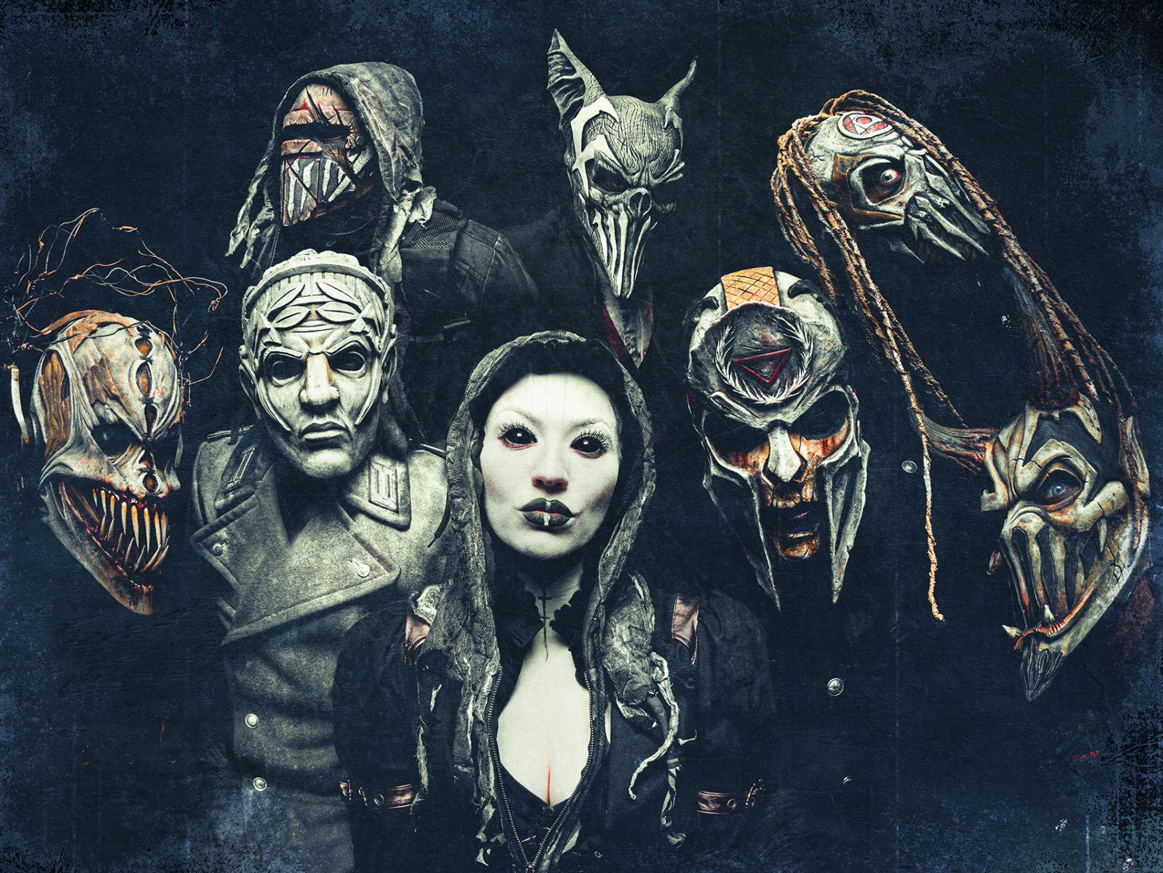おぼろp メタルバンドをプロデュース Mushroomhead マッシュルームヘッド デビューしてからずっとslipknotのパクリだなんだの言われてきた哀しきバンド 確かに似てるけどこちらはボーカルが3人 マスクなんてめちゃくちゃ凝ってる 最近は女性voが おぼろp メタルバンドをプロデュース Mushroomhead マッシュルームヘッド デビューしてからずっとslipknotのパクリだなんだの言われてきた哀しきバンド 確かに似てるけどこちらはボーカルが3人 マスクなんてめちゃくちゃ凝ってる 最近は女性voが