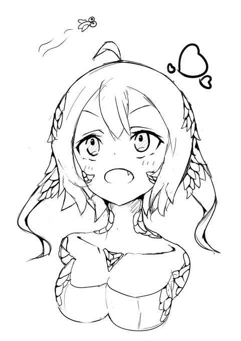 後輩のリクエストで爬虫類系女子描いてみたけど、鳥類っぽくなっちった!

#絵柄が好みって人にフォローされたい
#絵描きさんと繋がりたい 
#絵師さんと繋がりたい 