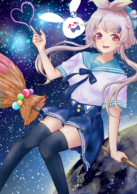 イラコンに応募したやつ賞取れなかったでも、今までで一番うまくできたからよかった! 