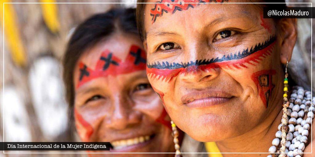 NicolasMaduro's tweet image. Celebramos el Día Internacional de la Mujer Indígena rindiendo tributo a la lucha de Bartolina Sisa y de todas las lideresas ancestrales. Hermanas que han resistido durante más de 500 años a la dominación colonial, y que hoy nos acompañan con su sabiduría y espiritualidad.