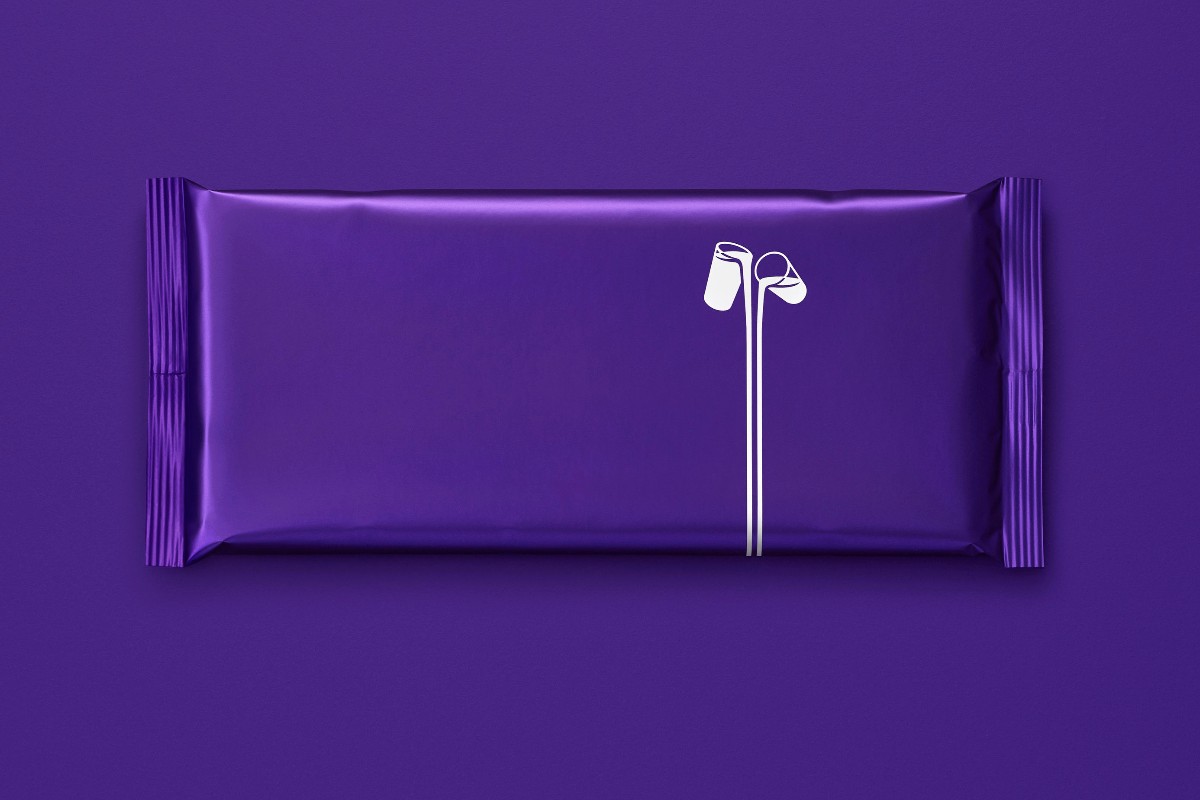 dandad's tweet image. Instantly recognisable isn’t it? To highlight that 225,000 older people go a week without speaking to anyone, @CadburyUK donated its words from the Dairy Milk bar &amp;amp; raised money for @age_uk. The packaging by @vccp London is shortlisted in the #dandad20 #PackagingDesign category.