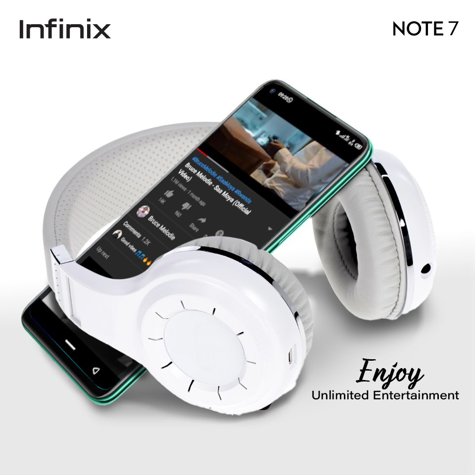 infinixrwanda's tweet photo. All round entertainment is what you need for a good weekend treat!

We wish you a happy weekend!

#ExploreTheNewNOTE #weekendmood #RwOT https://t.co/YdOuj8LTHN