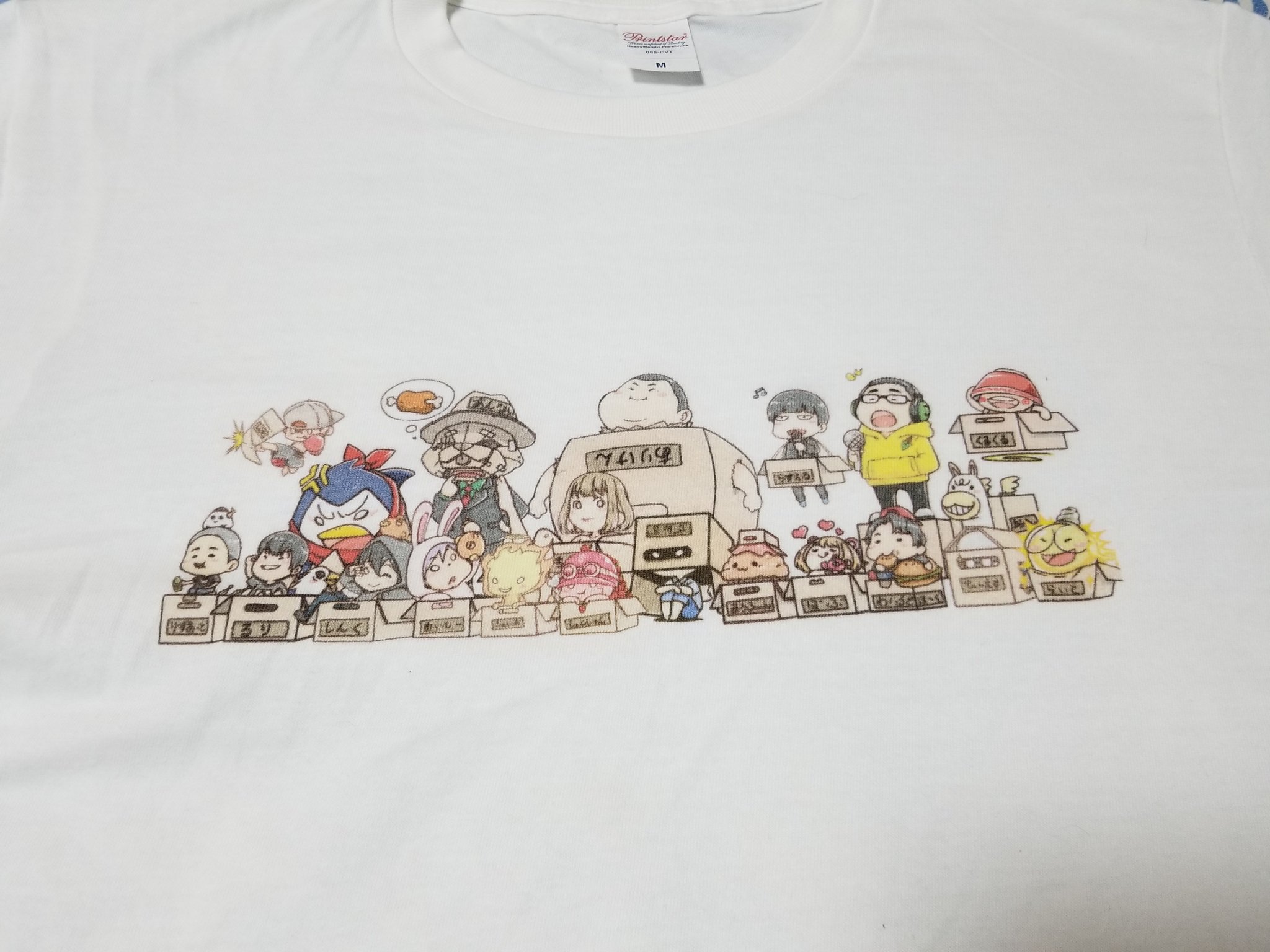 らずえる Riddle ありけん鯖tシャツ来てた