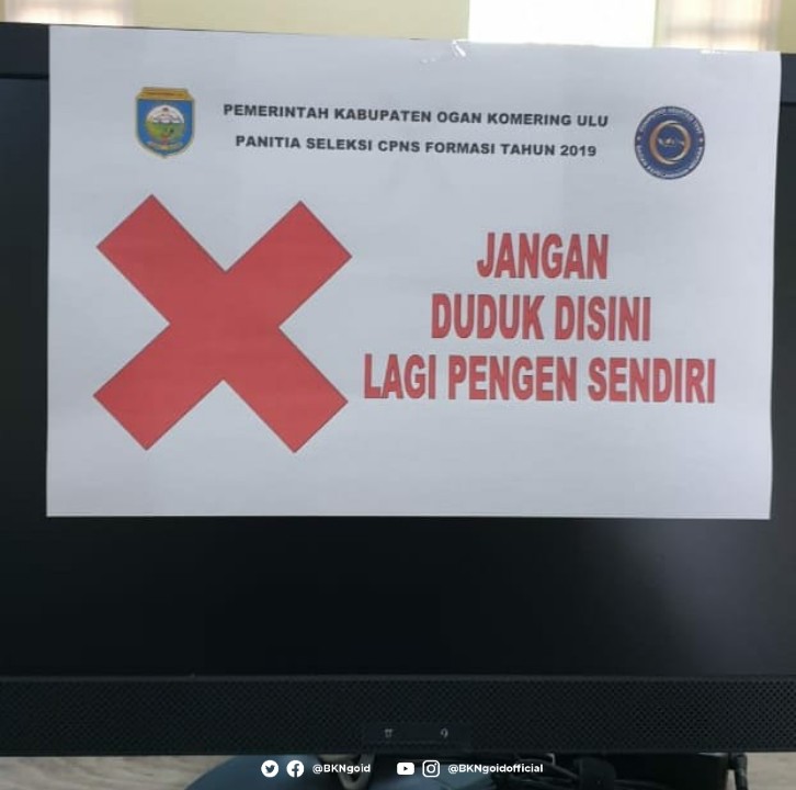 "Jangan marah karena tidak berhasil melakukan sesuatu, kau harus belajar mencari cara lain"

(It's okay to not be okay)

Tetap semangat dan jaga stamina buat #SobatBKN peserta SKB #CPNS2019 😀