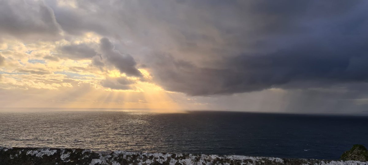 pcluskey's tweet photo. A picture of light and Dark on Clare Island https://t.co/JHZVZQqOcJ