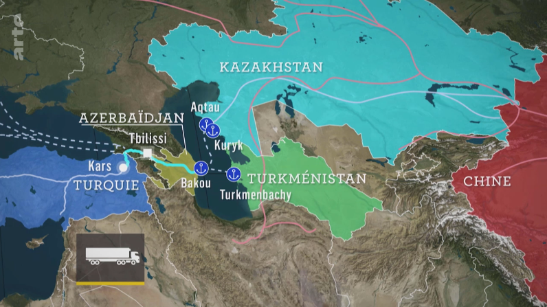 phcherel's tweet image. Le Dessous des cartes | Caspienne : une mer surexploitée - un espace maritime bordé par des pays complexes sur le grand échiquier des relations internationales. Emission du 5/09/2020 avec @emilieaubry1 #HG #cycle4 #2nde #HGGSP #term arte.tv/fr/videos/0911…