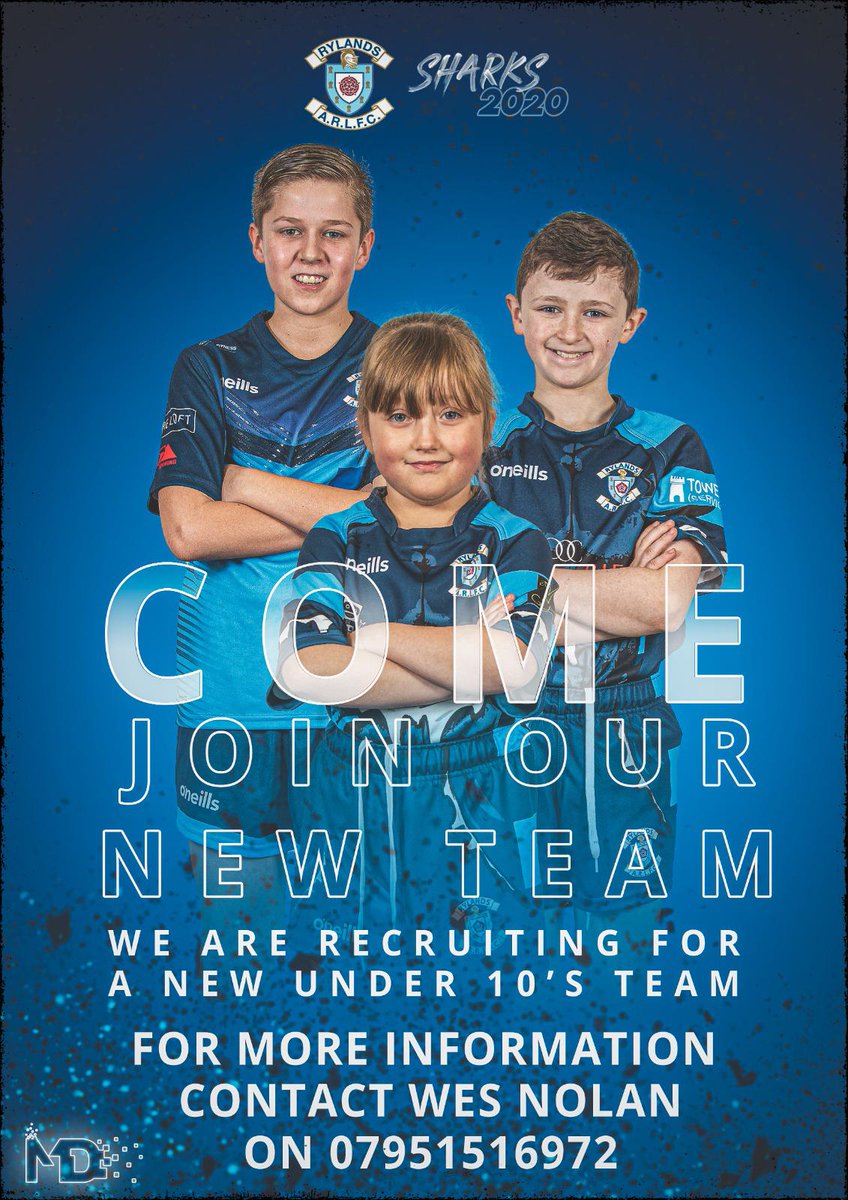 Just started back in year 5? Then we want you! We’re recruiting at under 9s now, to hopefully take part in the proposed mini season in October and then build into an U10’s for 2021. Training 19:15-20:15 on Thursdays at Bennetts Rec, come and join the fun! 👌💪🦈