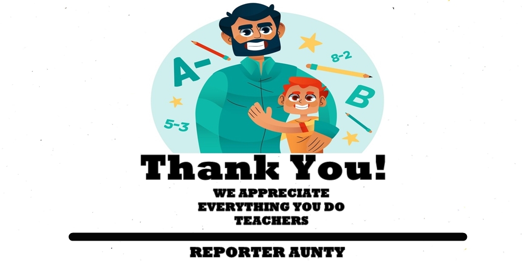 ReporterAunty's tweet photo. #COVID19 has shut schools, yet teachers have gone online to continue teaching👩‍🏫 . 
Always inspiring!! ❤️
Forever grateful to them for shaping us into better human beings and helping us progress. 
#HappyTeachersDay2020 https://t.co/5IxR9IxRve
