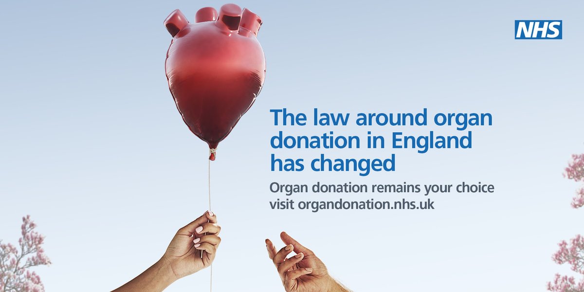 It's Organ Donation Week between 7 and 13 September. Have you made your choice about Organ Donation and made family and friends aware? Find out more at organdonation.nhs.uk