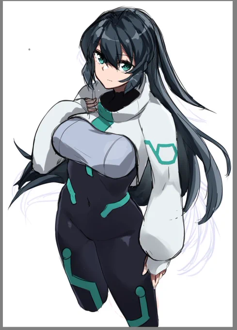 まだカラーラフまでだけどメイ描いてる 