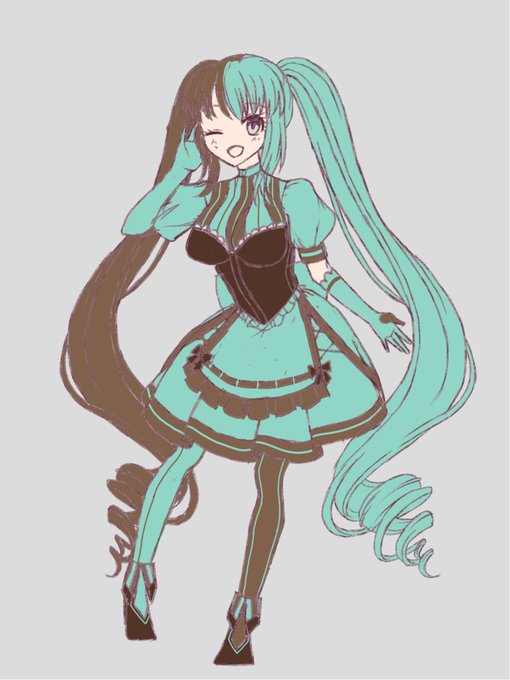 チョコミントのtwitterイラスト検索結果 古い順