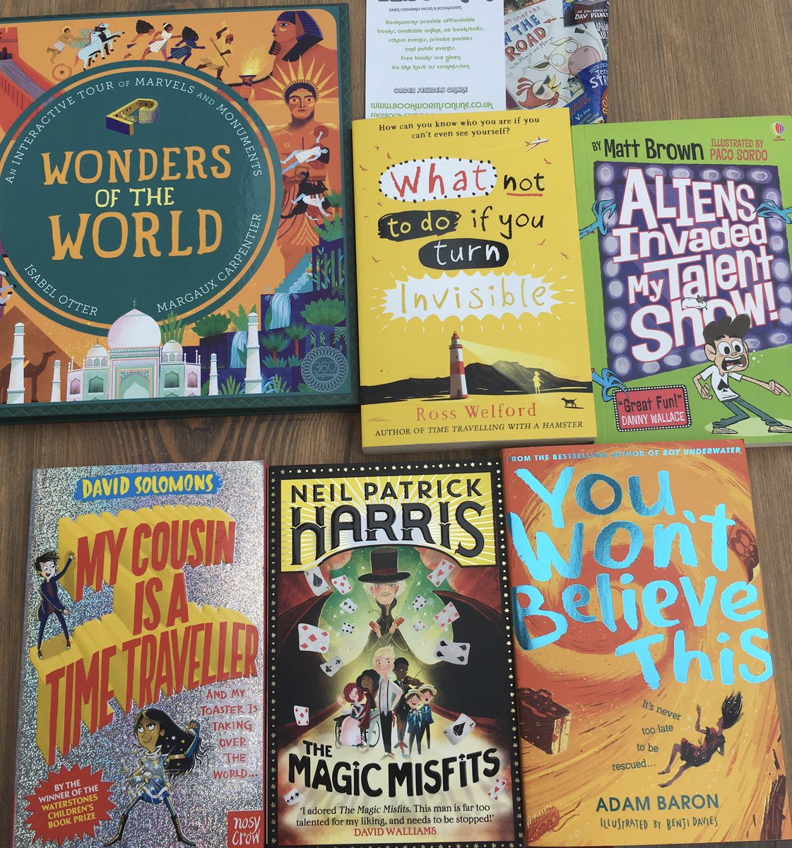 ChloeMayP23's tweet image. A book delivery is the best delivery. Excited to put  new authors and illustrators into my class library. Hope the kids are equally excited 🥰 #TeacherReader #Bookworm  @ActuallyNPH @IsabelOtter @mattbrownauthor @rosswelford @DavidSolomons2 @AdamBaron5 @damealgo @Benji_Davies