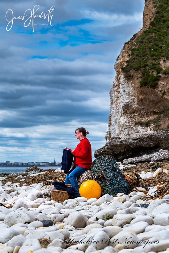 snapperjim's tweet photo. Always a nice to have The #Yorkshire #Post cover image on our #Saturday #Magazine @yorkshirepost #YPmag nice feature on the #tradional #Gansey a handmade #sweater worn by #fisherman #knitted in one piece @MarisaCashill @IanDayPix @mikegauntdesign @JayMitchinson @gary_rae https://t.co/ZD8oJr88Vi