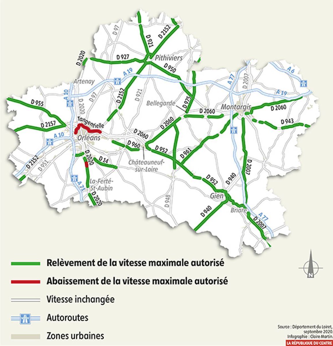 infoffmc45's tweet photo. 🚫 retour au 90 km/h sur certaines routes
Selon le site du #Loiret 10% des routes vont repasser à #90km/h au vacances de Toussaint, soit 363 km de routes 

#80km/h #fluidité #moto #FFMC45 https://t.co/i4UcGJ8o0q