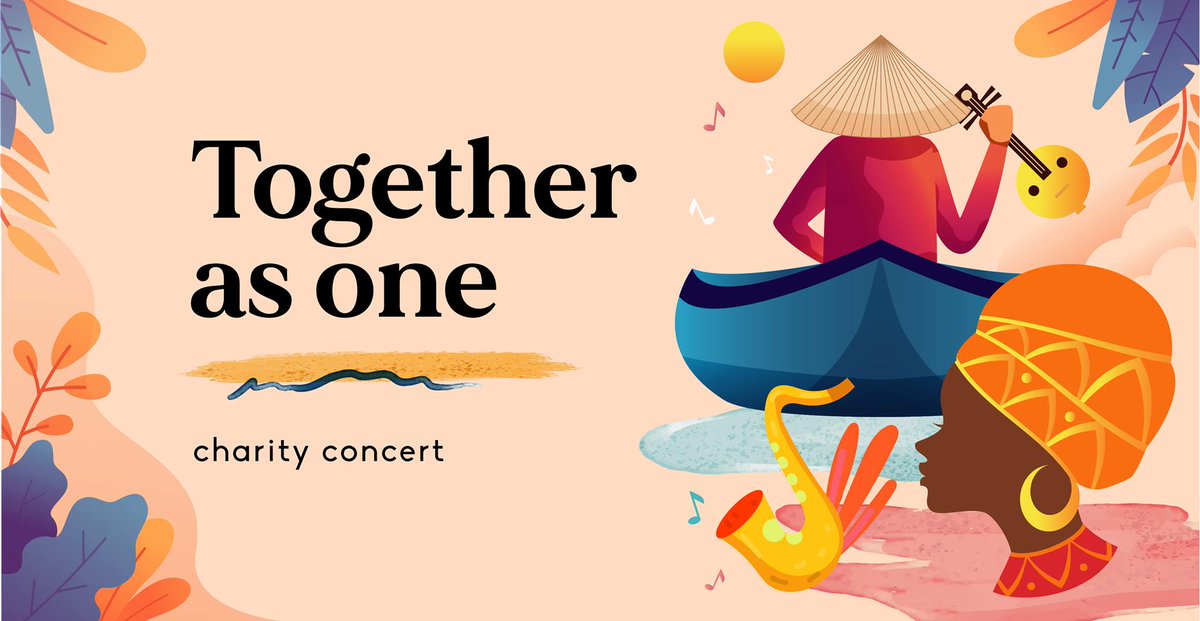 SUN 6 SEP | ONLINE | 12pm SA | 5pm Vietnam
Together As One Charity Concert joining couch-festival-goers in South Africa and Vietnam for a good cause.
Check out the FB event page for the line-up and more details: bit.ly/3lRgKbS