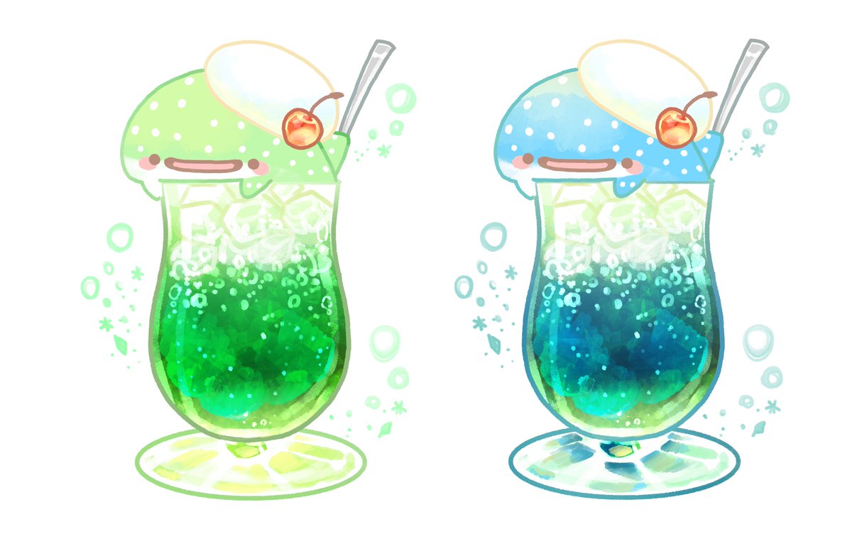 オリジナルキャラクターのメロンソーダじんべえざめです 湊谷 鈴 お仕事募集中のイラスト オリジナルキャラクターのメロンソーダじんべえざめです 湊谷 鈴 お仕事募集中のイラスト